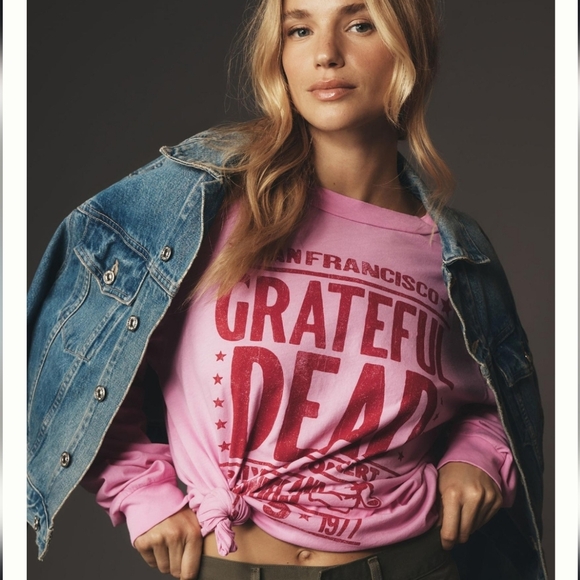 NWT Anthropologie Grateful Dead Tee - Picture 1 of 7